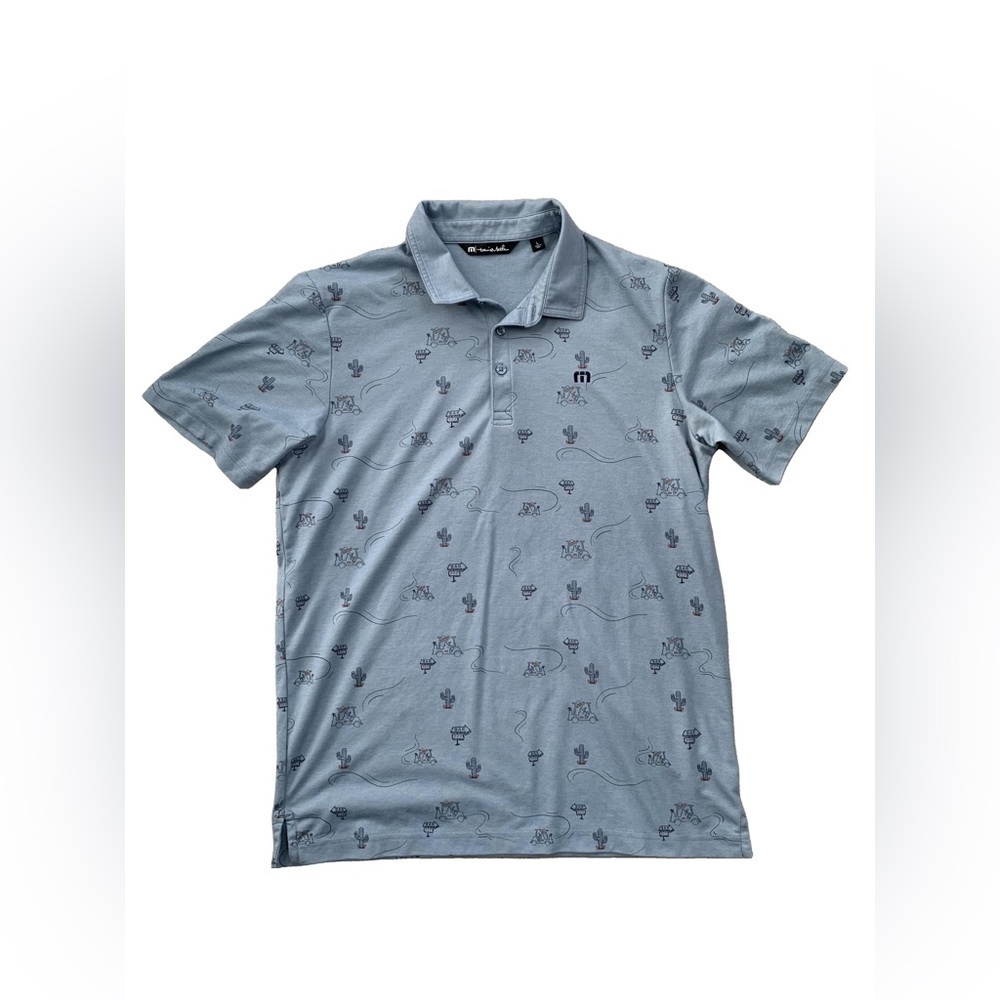 Travis Mathew Men’s Size L Perks of the Job Polo